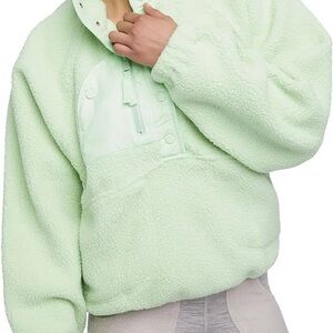 FP Movement by Free People Light Green Teddy Jacket